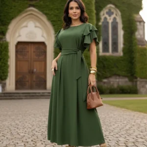 Vestido Longo Elegante Festa Casamento Social Elegante